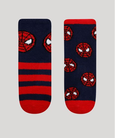 Kit-de-2-Meias-Infantis-Cano-Medio-Homem-Aranha-Multicor-9972237-Multicor_1