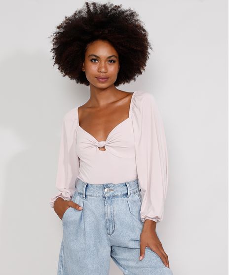 Blusa-Feminina-Mindset-com-No-Manga-Bufante-Decote-Coracao-Lilas-9967290-Lilas_1