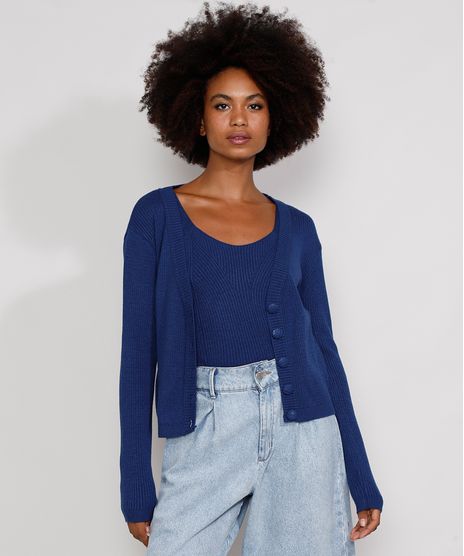 Cardigan-de-Trico-Feminino-Mindset-Canelado-Decote-V-Azul-Royal-9991012-Azul_Royal_1