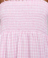 Vestido-Feminino-Mindset-Curto-Estampado-Xadrez-Vichy-com-Lastex-Alca-Laco-Rosa-9991504-Rosa_5