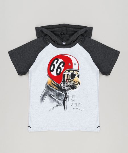 Camiseta-Infantil-Leao-com-Capuz-Raglan-Manga-Curta--Cinza-Mescla-9148077-Cinza_Mescla_1 Camiseta-Infantil-Leao-com-Capuz-Raglan-Manga-Curta--Cinza-Mescla-9148077-Cinza_Mescla_1