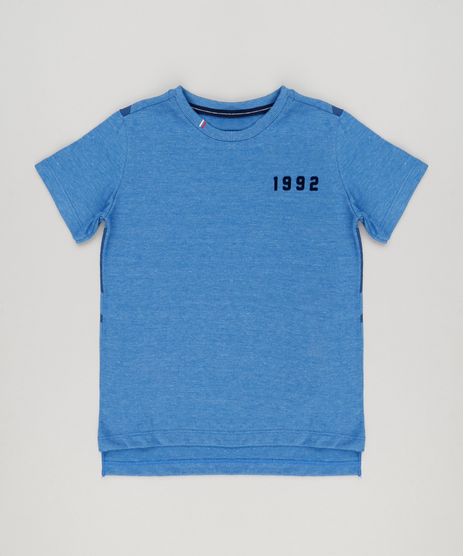 Camiseta-Infantil--1992--Bandeira-Manga-Curta-Gola-Careca-Azul-9140051-Azul_1