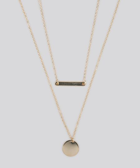 Kit-de-2-Colares-Femininos-com-Pingente-Dourado-9160651-Dourado_1