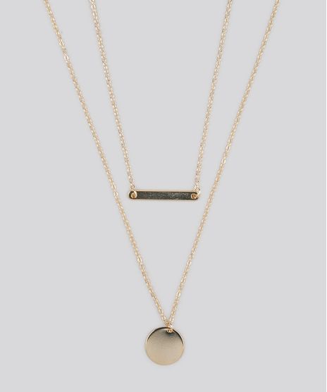 Kit-de-2-Colares-Femininos-com-Pingente-Dourado-9160651-Dourado_1