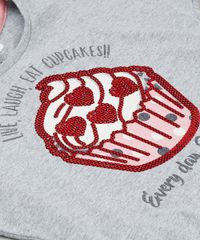 Blusa-Infantil-Cup-Cake-com-Paete-e-No-Manga-Curta-Decote-Redondo-em-Algodao---Sustentavel-Cinza-Mescla-9160822-Cinza_Mescla_3