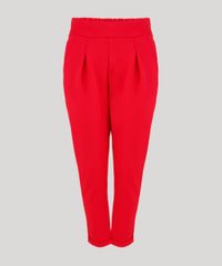 Calca-Feminina-Cintura-Alta-com-Bolsos-Vermelha-9157096-Vermelho_5