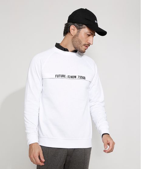 Blusa-de-Moletom-Masculina-Slim--Future-Is-Now--Branca-9792402-Branco_1