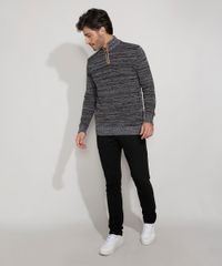 Sueter-de-Trico-Masculino-Listrado-Texturizado-Gola-Alta-Azul-Marinho-9790144-Azul_Marinho_3