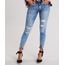 Calca-Jeans-Feminina-Cigarrete-Destroyed-com-Ziper-na-Barra-Azul-Claro-9113396-Azul_Claro_1