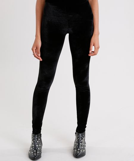 calça de veludo feminina legging