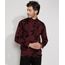 Sueter-de-Trico-Masculino-Estampado-Floral-Gola-Careca-Vinho-9821906-Vinho_1