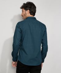 Camisa-Masculina-Slim-Estampada-Mini-Print-de-Folhagem-Manga-Longa-Azul-Petroleo-9947656-Azul_Petroleo_2