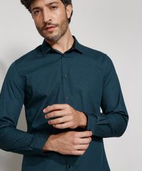 Camisa-Masculina-Slim-Estampada-Mini-Print-de-Folhagem-Manga-Longa-Azul-Petroleo-9947656-Azul_Petroleo_4