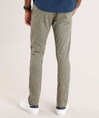 Calca-Masculina-Chino-Slim-em-Algodao---Sustentavel-Verde-Militar-8554815-Verde_Militar_2
