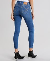 Calca-Jeans-Feminina-Super-Skinny-Modela-Bumbum-Sawary-com-Strass-Azul-Medio-9106140-Azul_Medio_2
