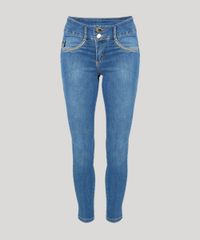 Calca-Jeans-Feminina-Super-Skinny-Modela-Bumbum-Sawary-com-Strass-Azul-Medio-9106140-Azul_Medio_5