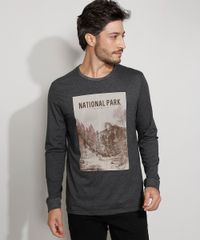 Camiseta-Masculina-Manga-Longa--National-Park--Gola-Careca-Cinza-Mescla-Escuro-9981164-Cinza_Mescla_Escuro_1