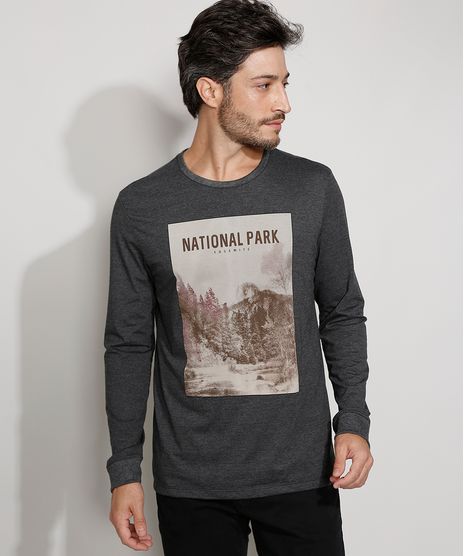 Camiseta-Masculina-Manga-Longa--National-Park--Gola-Careca-Cinza-Mescla-Escuro-9981164-Cinza_Mescla_Escuro_1