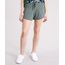 Short-Feminino-Running-Esportivo-Basico-em-Moletom-Verde-Militar-8793882-Verde_Militar_1