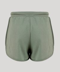 Short-Feminino-Running-Esportivo-Basico-em-Moletom-Verde-Militar-8793882-Verde_Militar_6