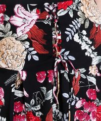 Saia-Midi-Feminina-Estampada-Floral-com-Lace-UP-Preta-8898672-Preto_4