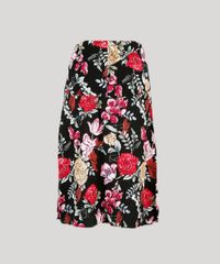 Saia-Midi-Feminina-Estampada-Floral-com-Lace-UP-Preta-8898672-Preto_6