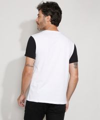 Camiseta-Masculina-Slim-Manga-Curta-com-Recortes-e-Suede-Gola-Careca-Branca-9981476-Branco_2