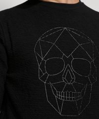 Blusa-de-Moletom-Masculina-Slim-Texturizada-Caveira-Gola-Careca-Preta-9782697-Preto_5