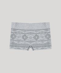 Calcinha-Feminina-Boyshort-Sem-Costura-Estampada-Etnica-9026593-Cinza_Mescla_5