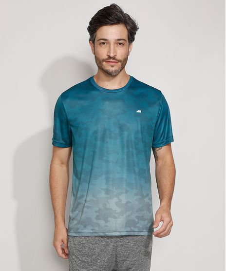 Camiseta-Masculina-Manga-Curta-Esportiva-Ace-Camuflada-Gola-Careca-Verde-Escuro-9981315-Verde_Escuro_1