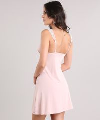 Camisola-Feminina-com-Renda-Alcas-Finas-Rose-9026622-Rose_2