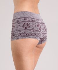 Calcinha-Feminina-Boyshort-Sem-Costura-Estampada-Etnica-Vinho-9026593-Vinho_2