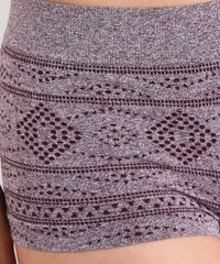 Calcinha-Feminina-Boyshort-Sem-Costura-Estampada-Etnica-Vinho-9026593-Vinho_4