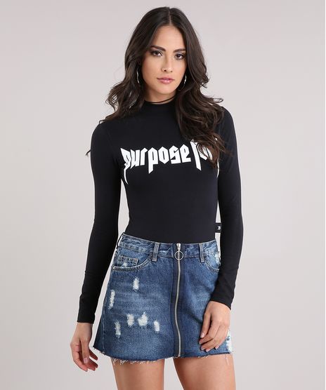 Body-Feminino-Justin-Bieber--Purpose-Tour--Gola-Alta-Manga-Longa-Preto-9140204-Preto_1