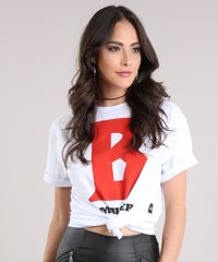 Blusa-Feminina--Team-Bieber--Manga-Curta-Decote-Redondo-em-Algodao---Sustentavel-Branca-9129704-Branco_1