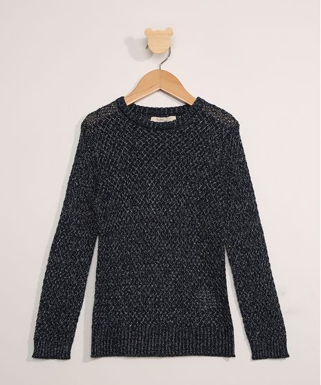 Cardigan-de-Trico-Infantil-com-Lurex-Azul-Marinho-9797537-Azul_Marinho_1