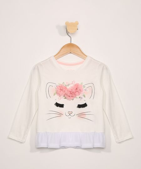 Blusa-Infantil-Manga-Longa-Gatinho-com-Flores-e-Babado-Off-White-9978059-Off_White_1