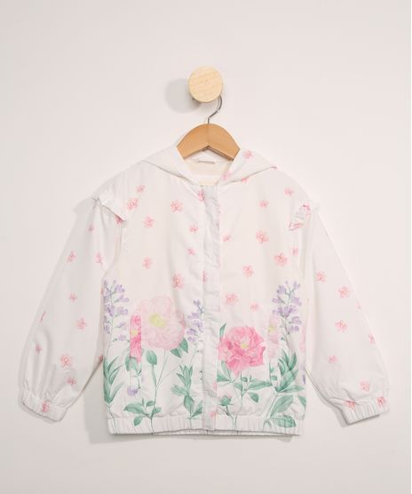 Jaqueta-Infantil-Estampada-Floral-com-Babados-e-Capuz-Off-White-9966804-Off_White_1
