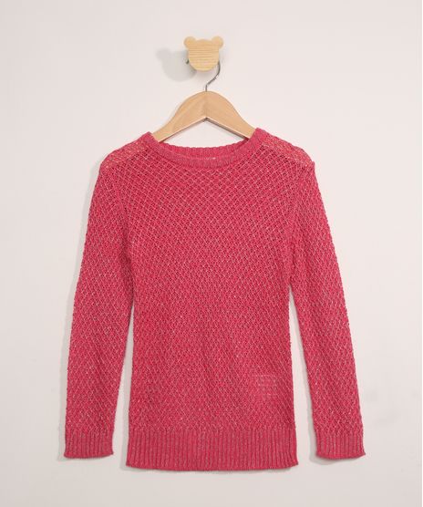 Cardigan-de-Trico-Infantil-com-Lurex-Rosa-9797538-Rosa_1