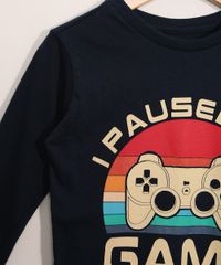 Camiseta-Infantil-Manga-Longa--I-Paused-My-Game--Azul-Marinho-9978459-Azul_Marinho_4