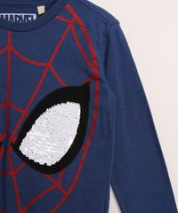 Camiseta-Infantil-Manga-Longa-Homem-Aranha-com-Paetes-Azul-9979830-Azul_4
