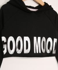 Blusa-Infantil-Cropped-Manga-Longa-com-Capuz--Good-Mood---Preta-9981626-Preto_2