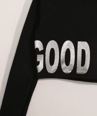 Blusa-Infantil-Cropped-Manga-Longa-com-Capuz--Good-Mood---Preta-9981626-Preto_4