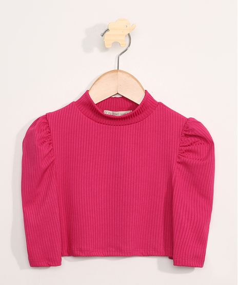 Blusa-Infantil-Manga-Bufante-Cropped-Canelada-Gola-Alta-Pink-9980698-Pink_1
