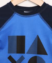 Camiseta-de-Praia-Infantil-Manga-Longa-Playstation-Raglan-com-Protecao-UV50--Azul-Marinho-9966205-Azul_Marinho_4