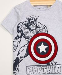 Camiseta-Infantil-Manga-Curta-Capitao-America-Flocada-Cinza-Mescla-Claro-9976792-Cinza_Mescla_Claro_5