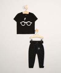 Calca-de-Moletom-Infantil-Saruel--It-s-Okay--com-Bolso-Preta-9980220-Preto_3