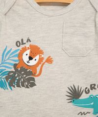 Macaquinho-Infantil-Manga-Curta-Leao-e-Jacare-Cinza-Mescla-Claro-9970487-Cinza_Mescla_Claro_3