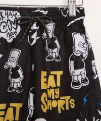 Bermuda-Surf-Infantil-Bart-com-Cordao-Preta-9979875-Preto_3
