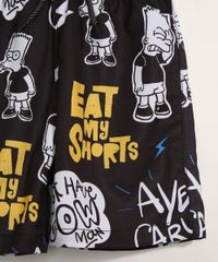 Bermuda-Surf-Infantil-Bart-com-Cordao-Preta-9979875-Preto_4